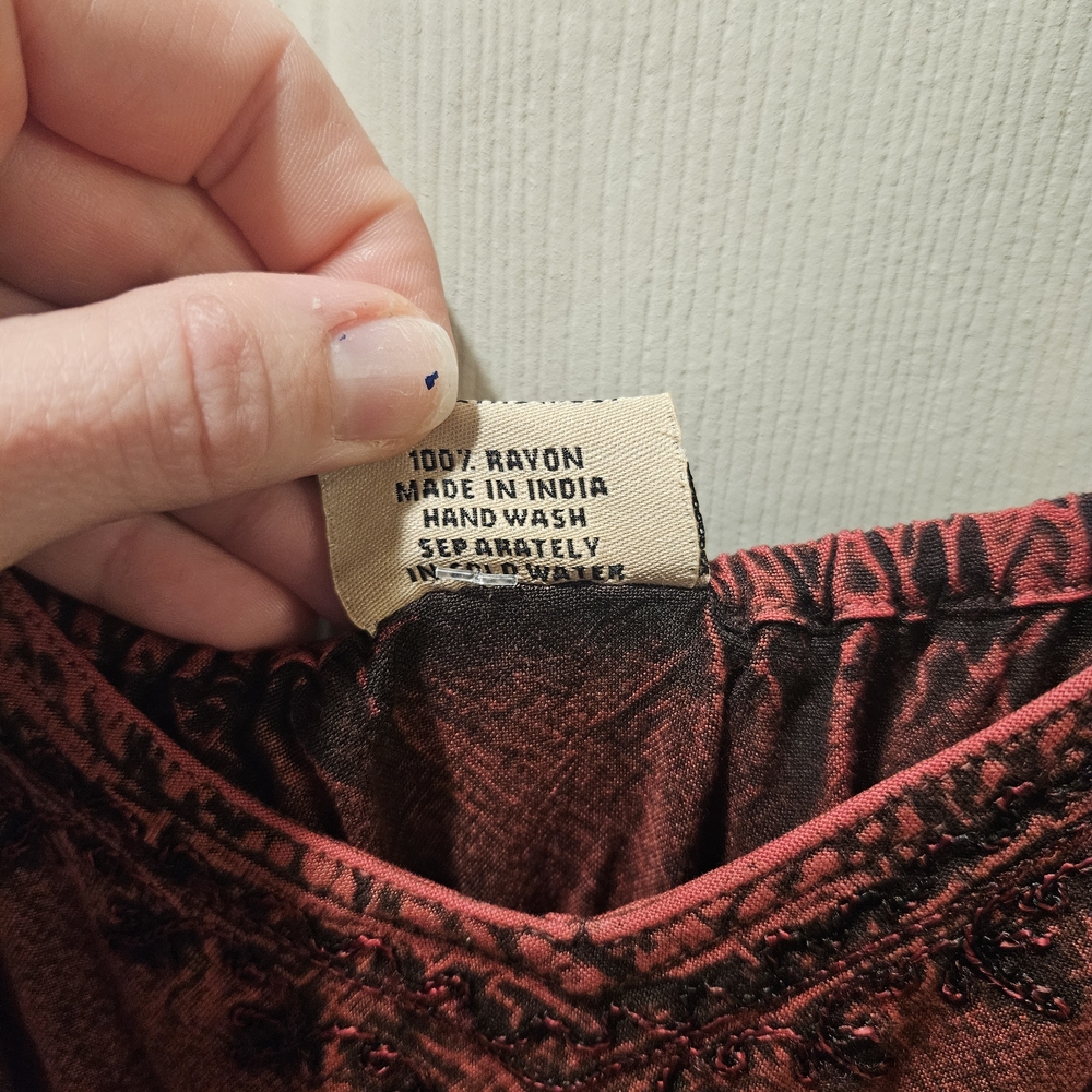 Devi Rust Spaghetti Strap Dress - Picture 5 of 5